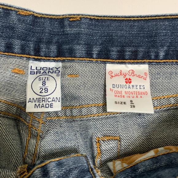 Lucky Brand Dungaree Jeans, Size 8 - Picture 5 of 7
